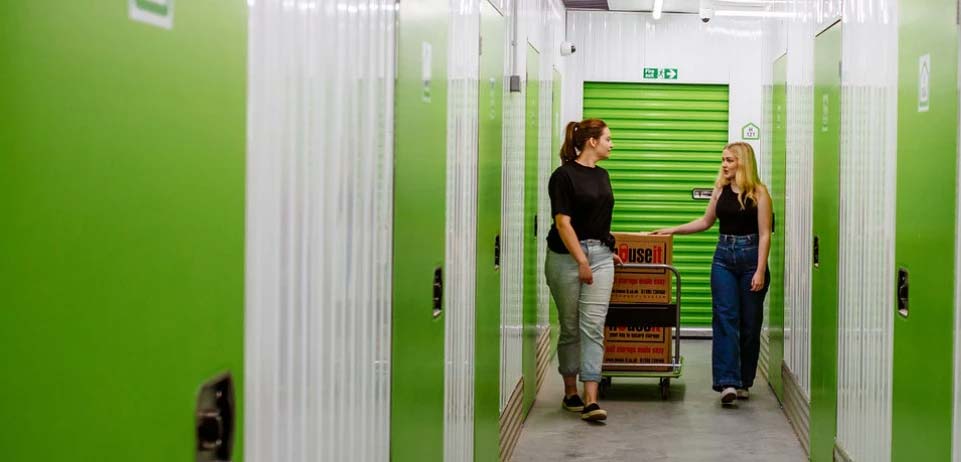 Customers at Rockbeare Storage centre